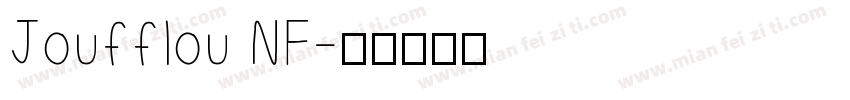 Joufflou NF字体转换